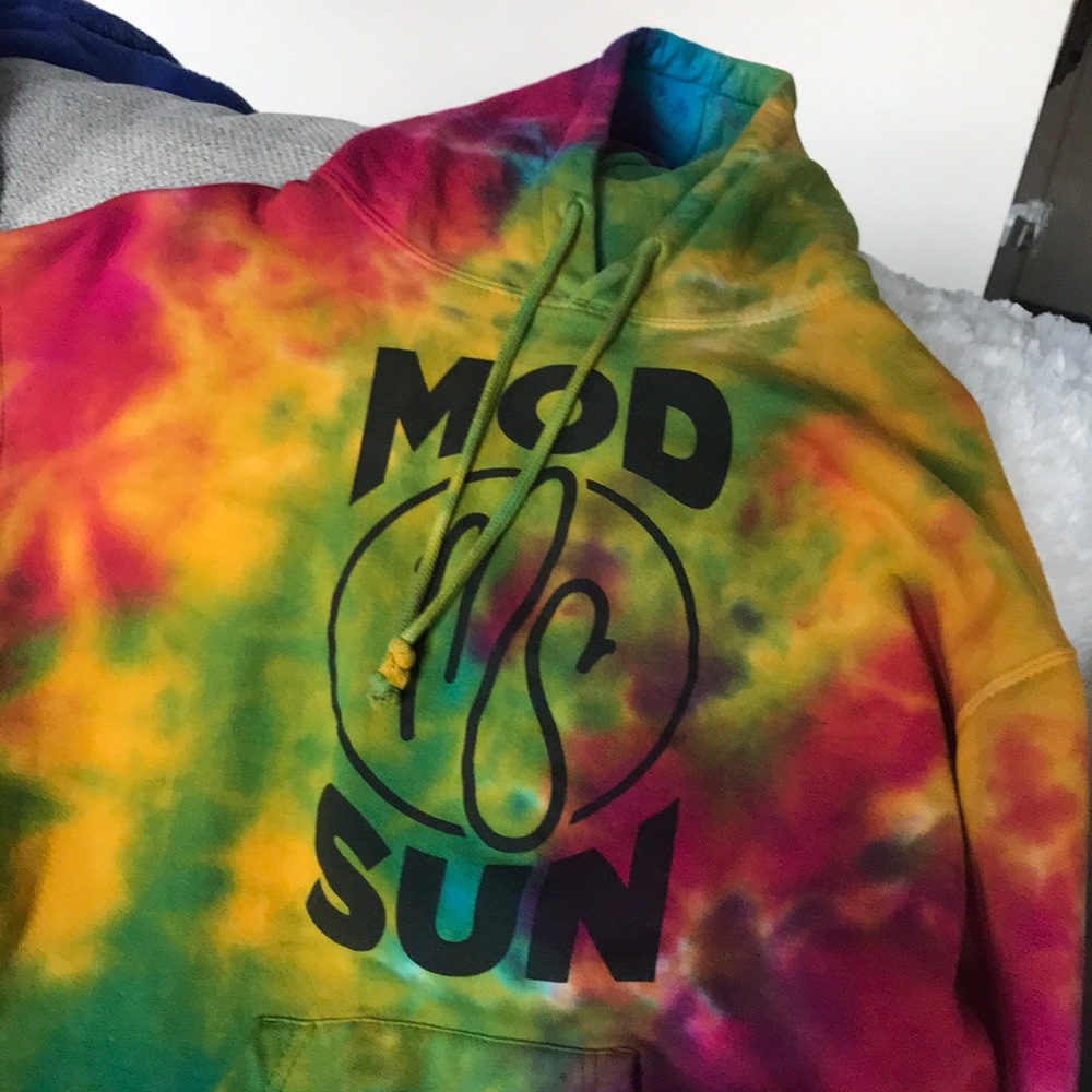 Mod Sun tie dye hoodie